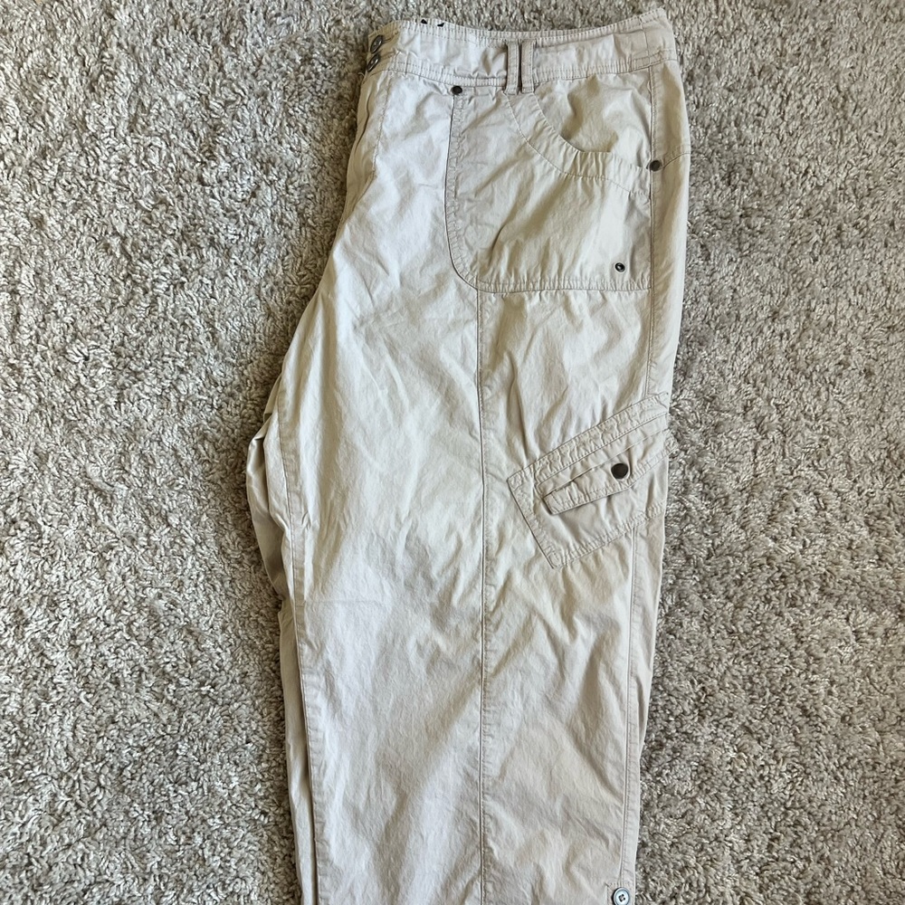 WMNs Cargo khaki pants
